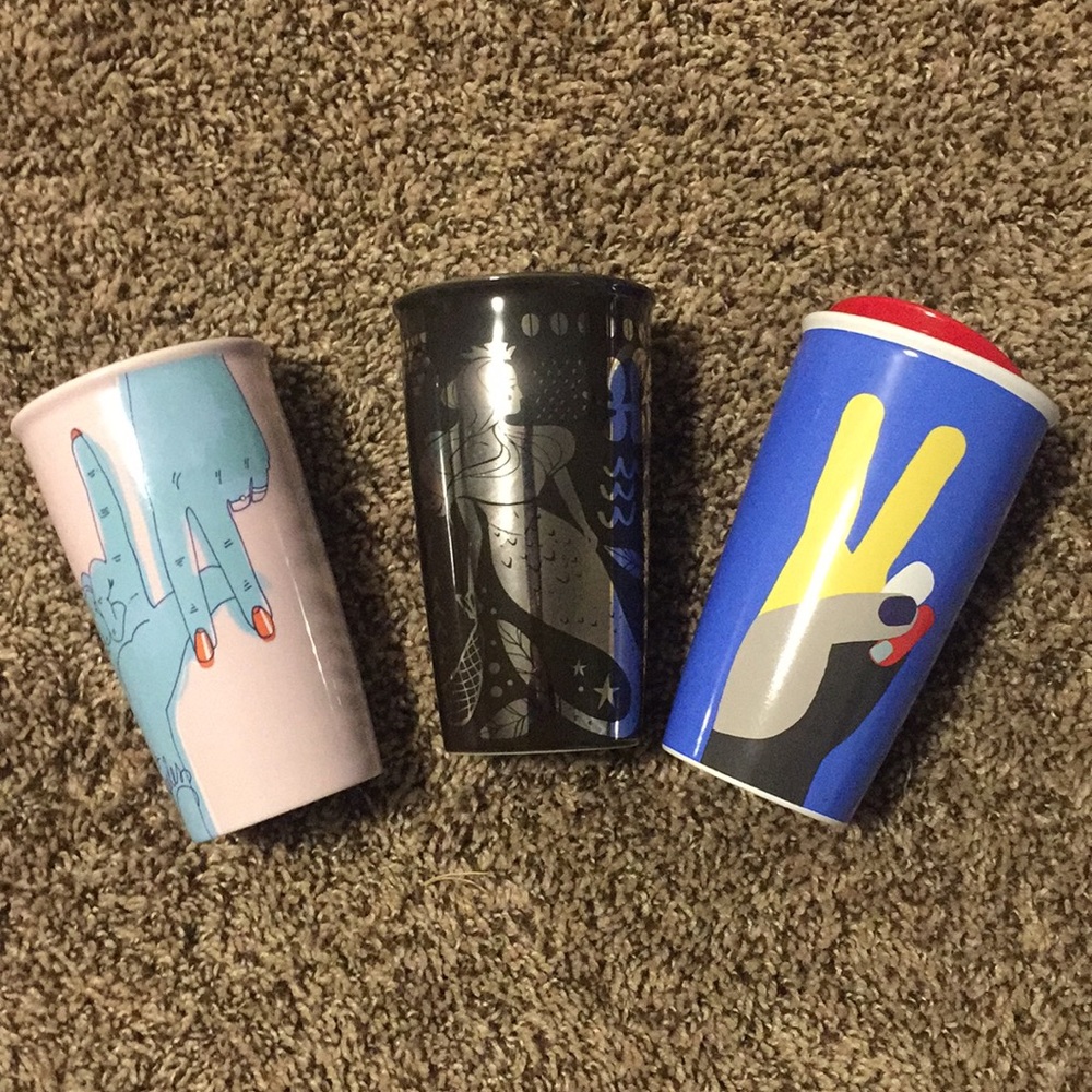 •SALE• Starbucks ceramic mug bundle
